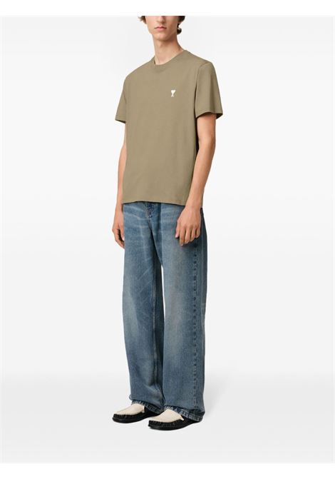t-shirt adc unisex beige AMI PARIS | HTS060.724375